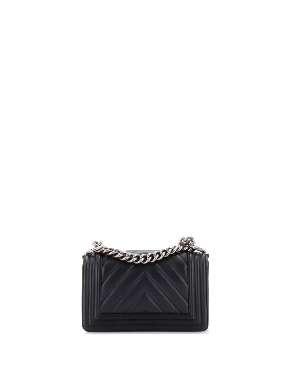 Chanel Boy Flap Bag Chevron Calfskin #269876C45B